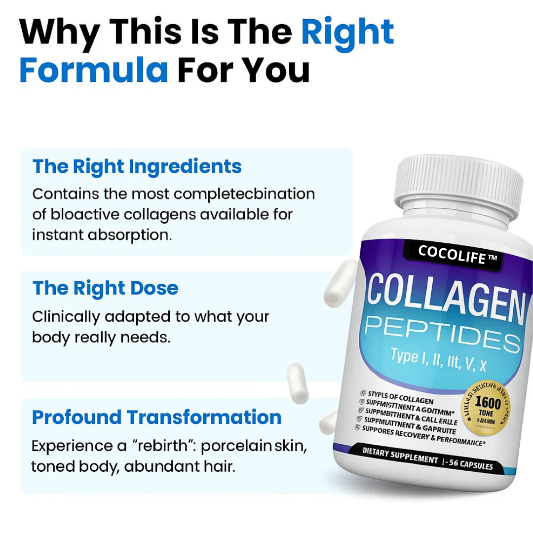 CocoLife Collagen Peptides™ High Purity Anti-Aging