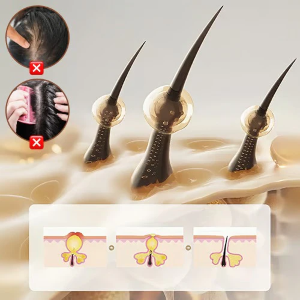 Hair Loss and Follicle Reactivator Shampoo