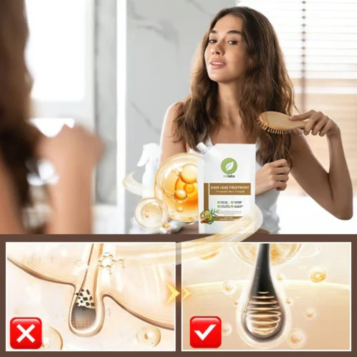 Hair Loss and Follicle Reactivator Shampoo