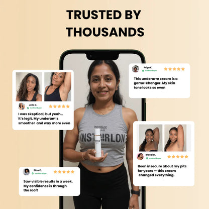 InstantGlow™ Underarm Brightening Cream