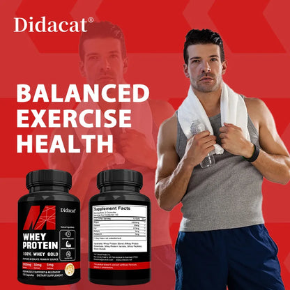 Isolated Protein Capsules - Gluten Free - Non GMO