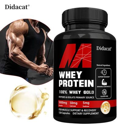 Isolated Protein Capsules - Gluten Free - Non GMO